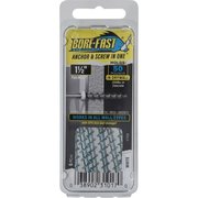 BOREFAST Bore-Fast 3/16 in. D X 1-1/2 in. L Steel Pan Head Screw and Anchor 6 pc, 10PK 377618